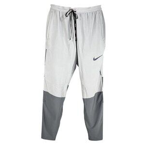 Nike Men L Dri-Fit Swift Slim Fit Reflective Jogger Pants Gray Gorpcore Athletic